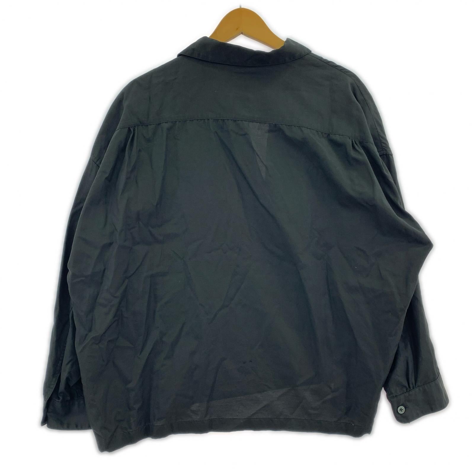 長袖シャツ x DELUXE CAMELLIA SHIRTS M ブラック