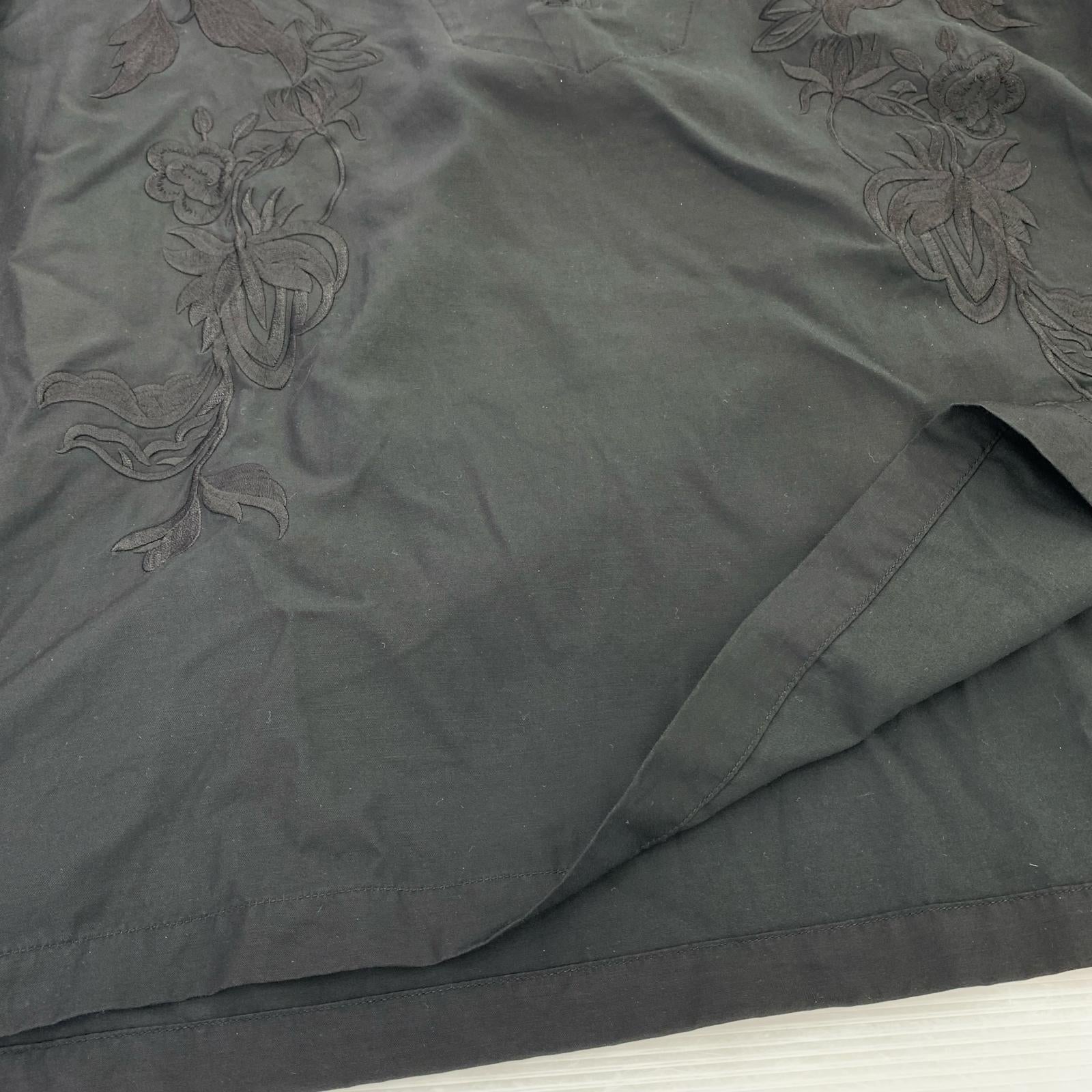 長袖シャツ x DELUXE CAMELLIA SHIRTS M ブラック