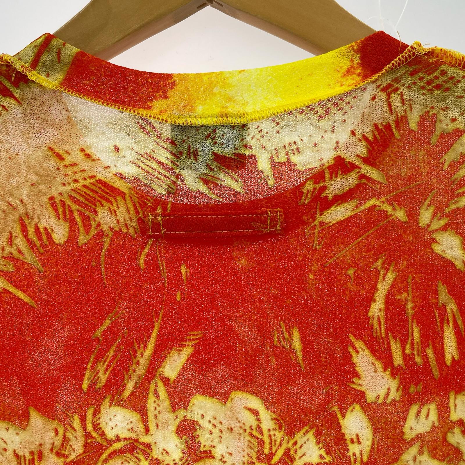 半袖Tシャツ 肖像画 パワーネット オレンジ(48) 48 オレンジ