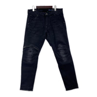 デニムパンツ 5620 3D ZIP KNEE SKINNY 黒 (34) 34 ブラック