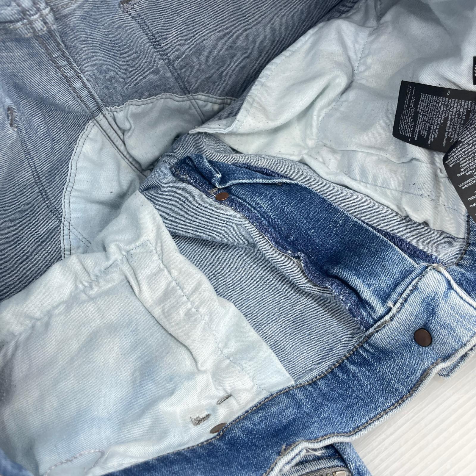 デニムパンツ 5620 3D ZIP KNEE SKINNY (33) 33 ブルー