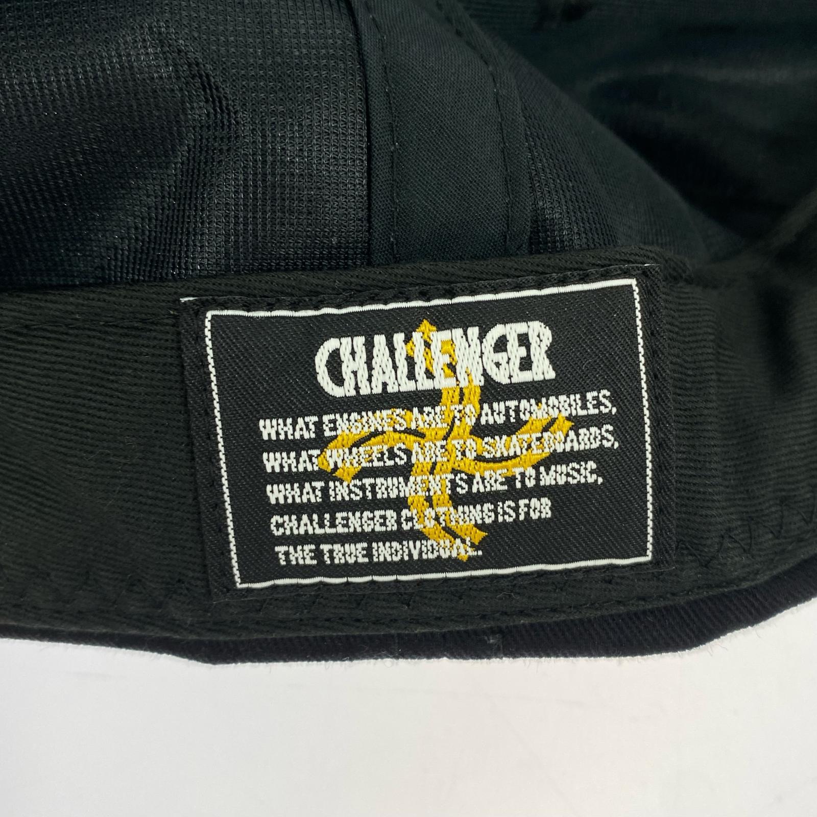 キャップ ×CHALLENGER キャップ 黒 ブラック