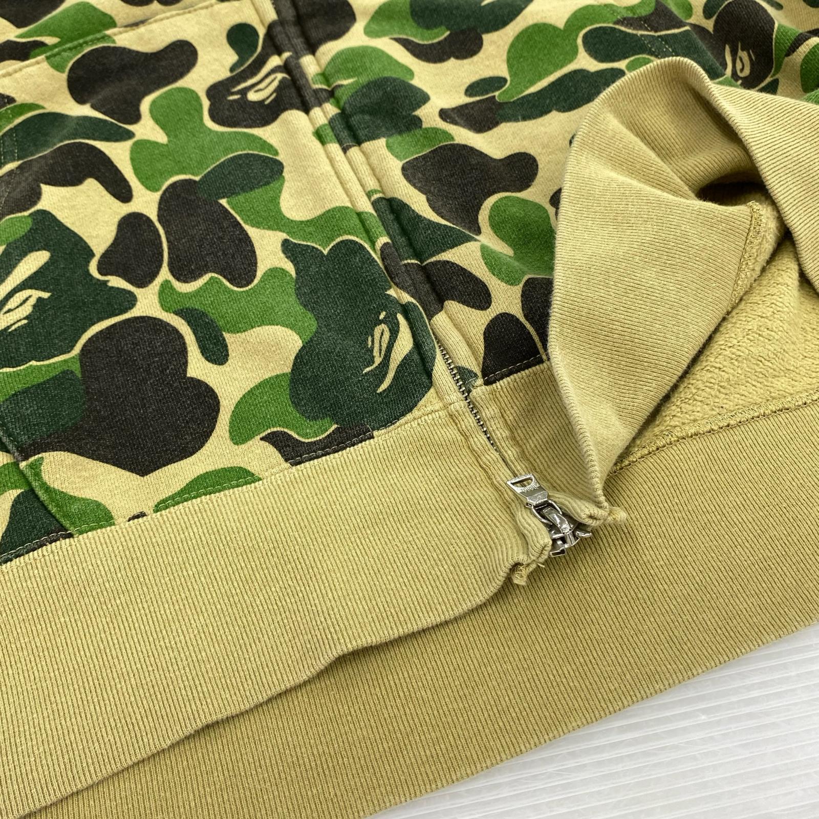 パーカー サルカモ柄 フルジップパーカー 001ZPH801014M (L) 迷彩 L