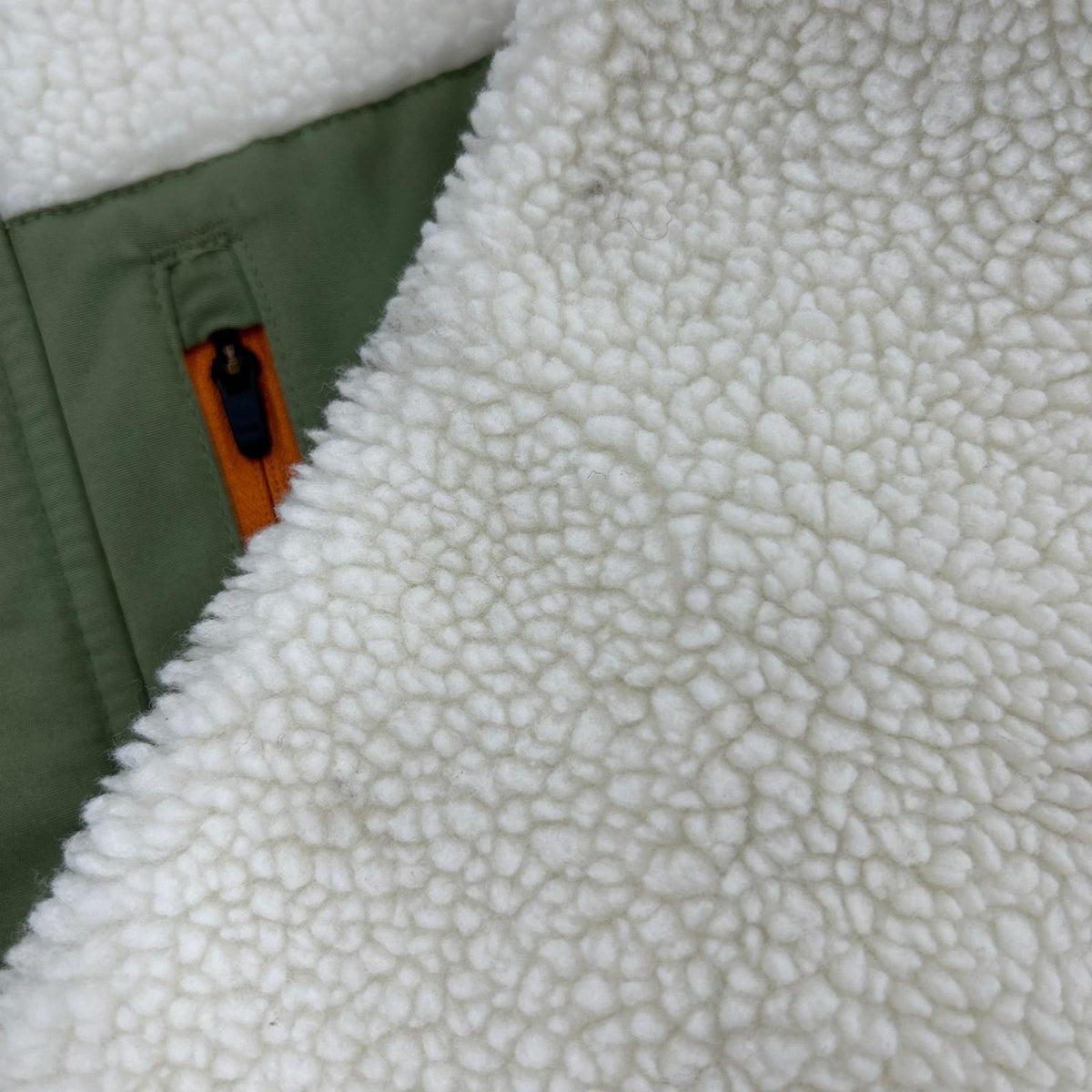 ジャケット シェルパジャケット ボアフリース (M) M ホワイト