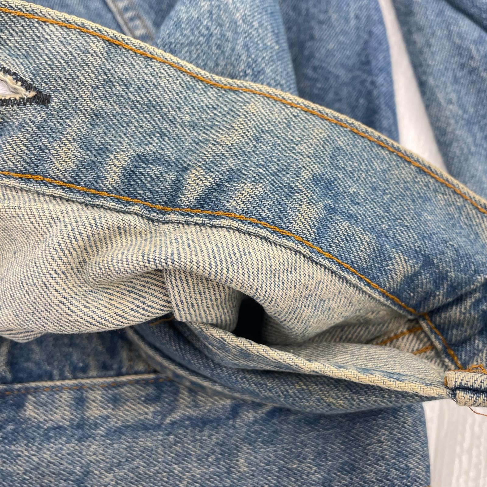 ジャケット 70505 0217 USA製 不均等V ボタン裏527 ブルー