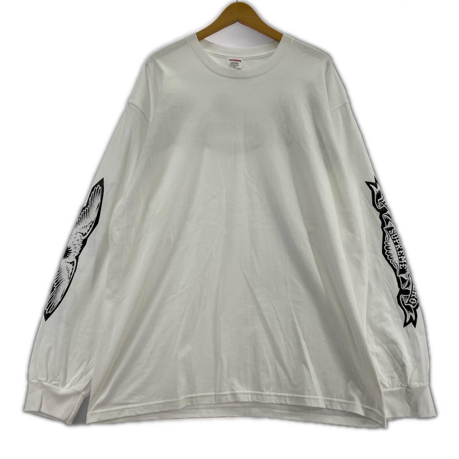 長袖Tシャツ ×ANTIHERO Eagle L/S Tee XL ホワイト