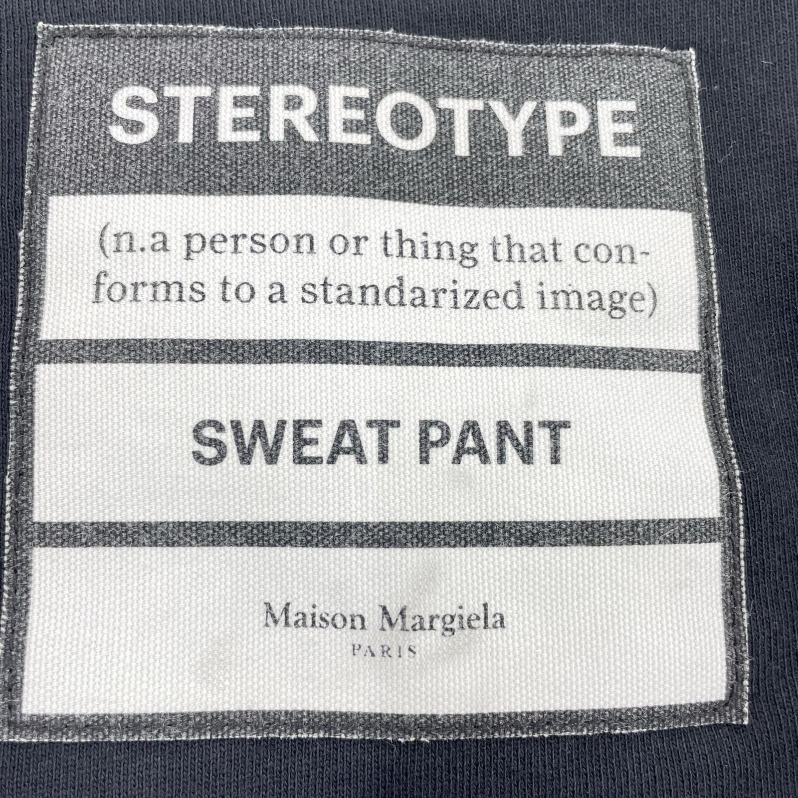 パンツ STEREOTYPE スウェットパンツ ブラック 48 48 ブラック