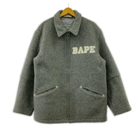 ジャケット 90s 初期 メルトンジャケット (L) グレー L グレー