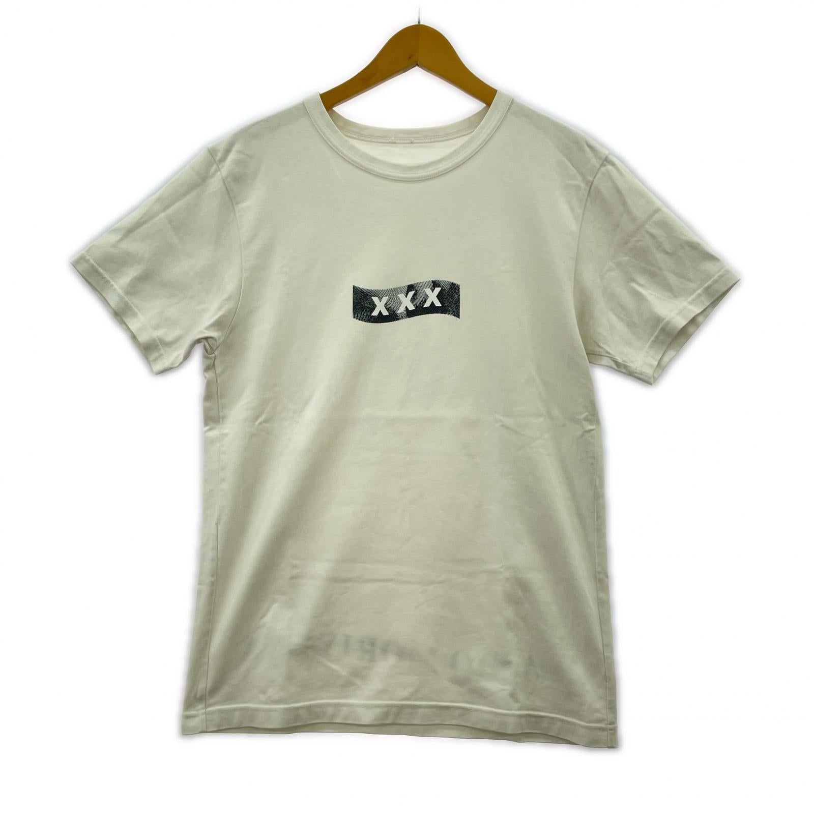 半袖Tシャツ フロントロゴ xxx 白 (m) M ホワイト