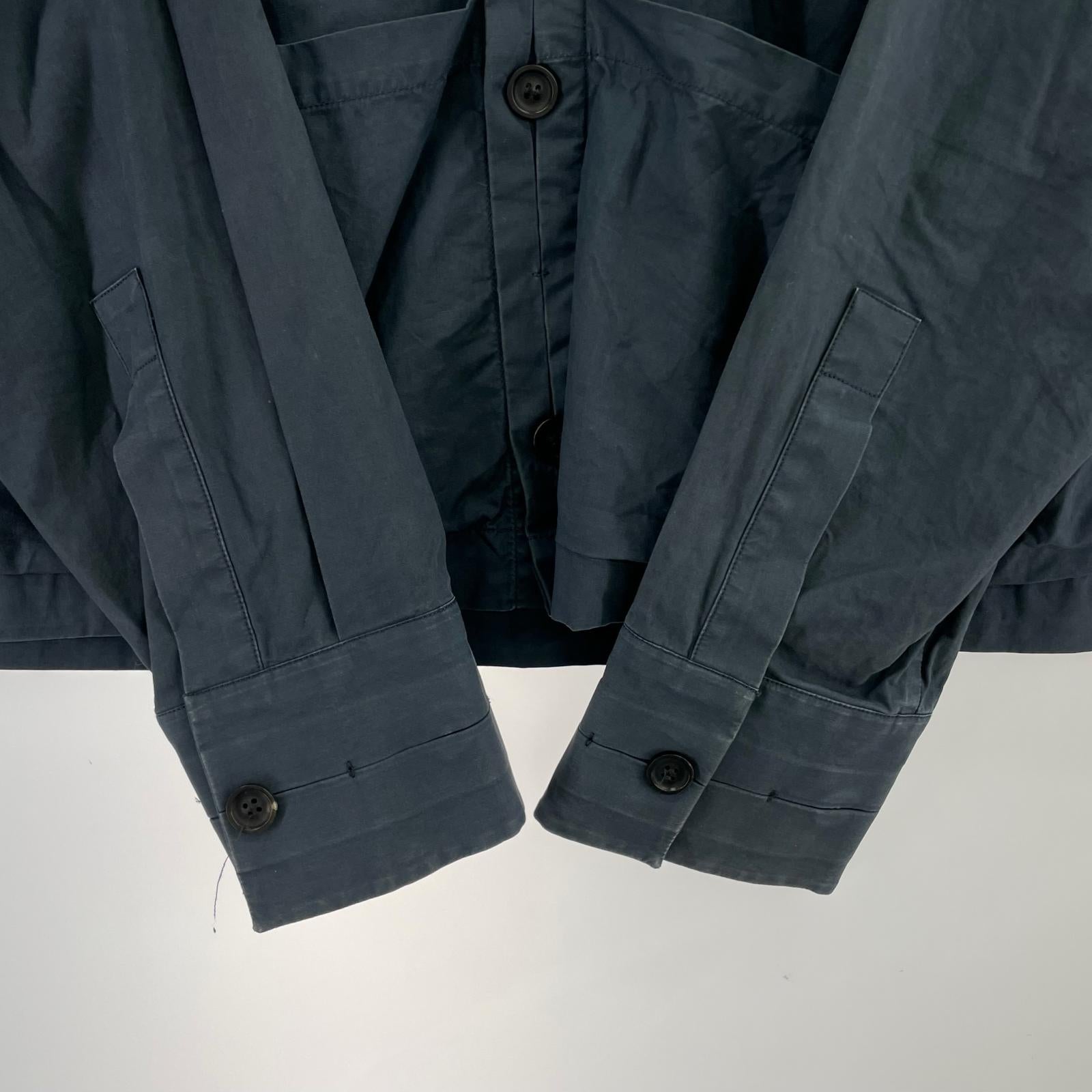 長袖シャツ Big Pocket Work Shirts/M/ネイビー M ネイビー