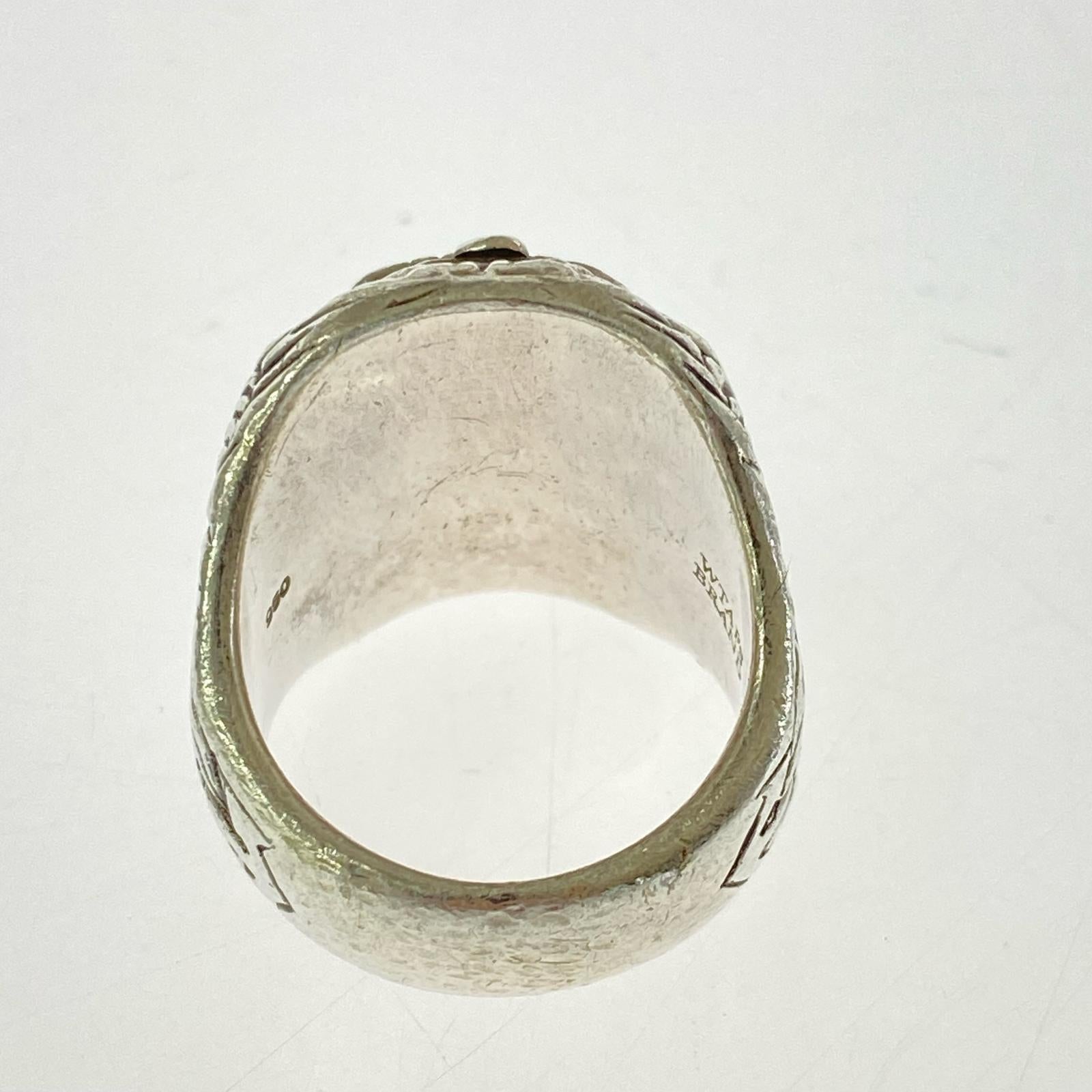 リング・指輪 12AW/College Ring/950刻印 シルバー