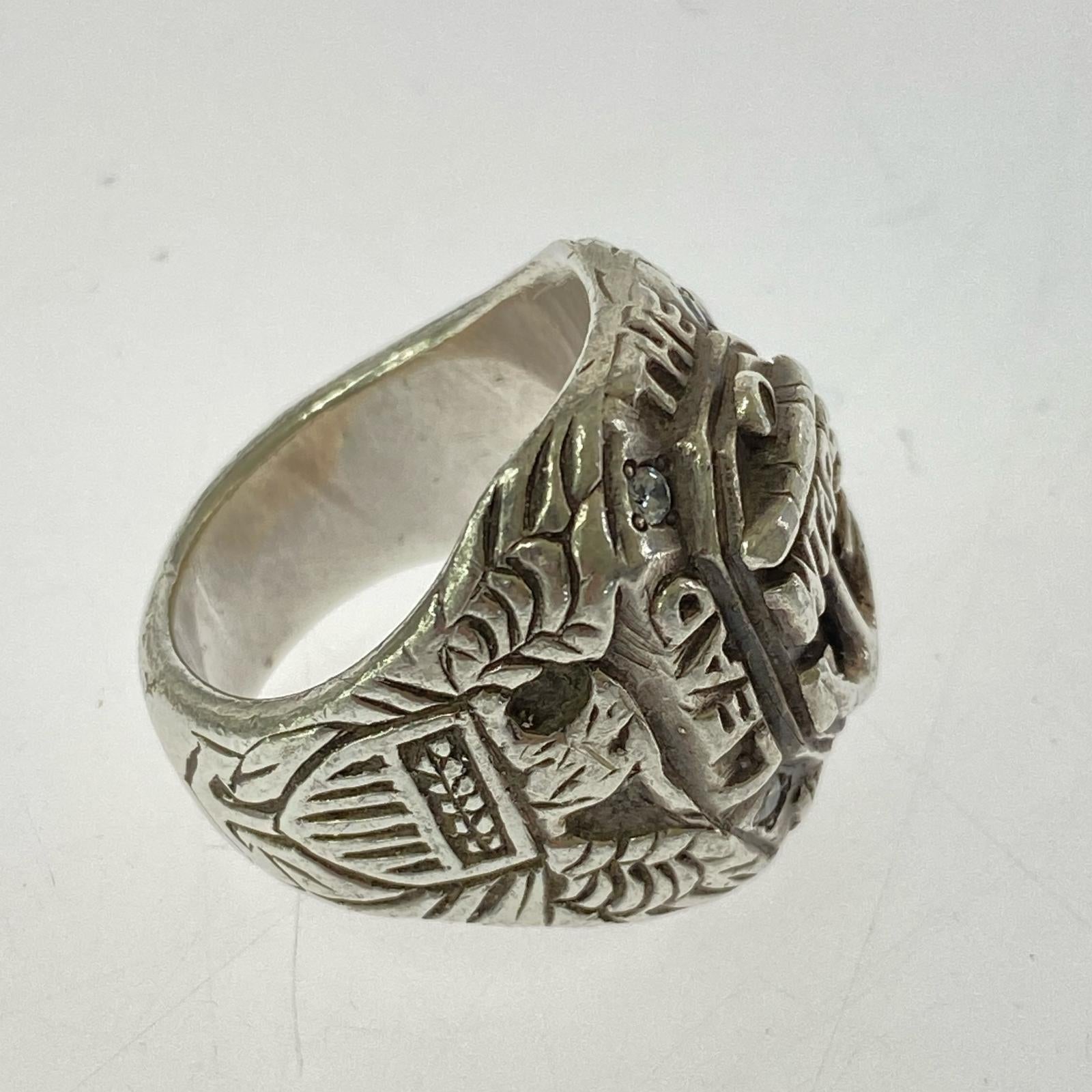 リング・指輪 12AW/College Ring/950刻印 シルバー