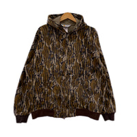 ジャケット 767Mossy Oak Camo Fleece Hooded Jaket