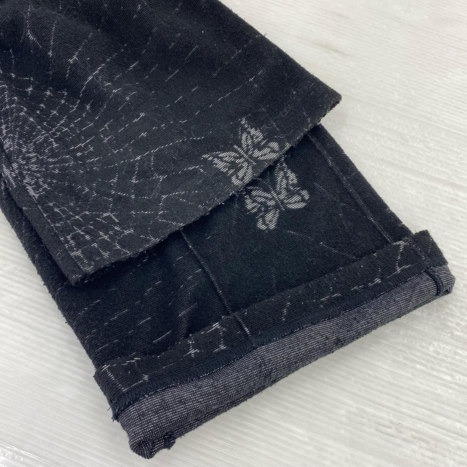 パンツ Track Pant Pile Jacquard Spider Web S ブラック