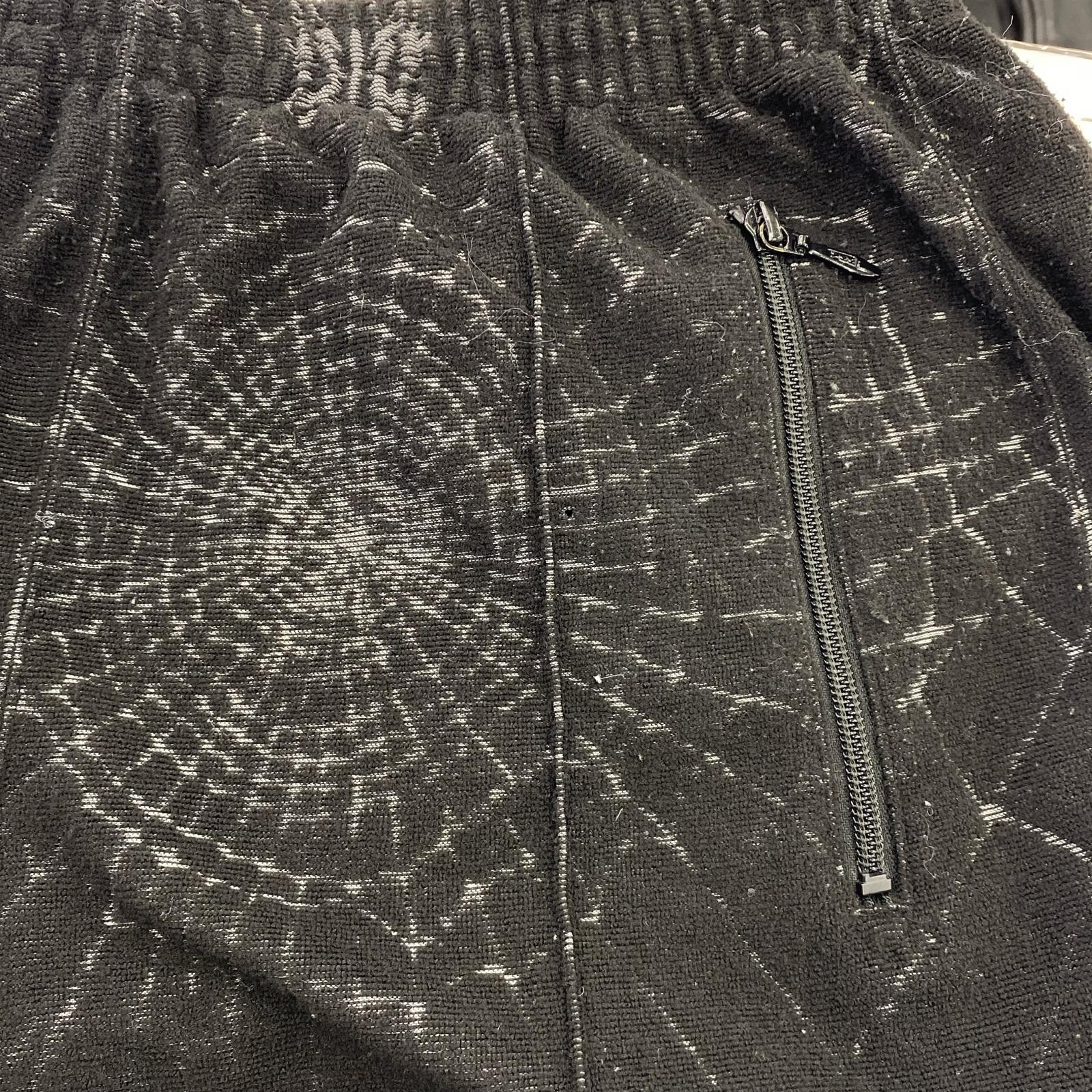 パンツ Track Pant Pile Jacquard Spider Web S ブラック