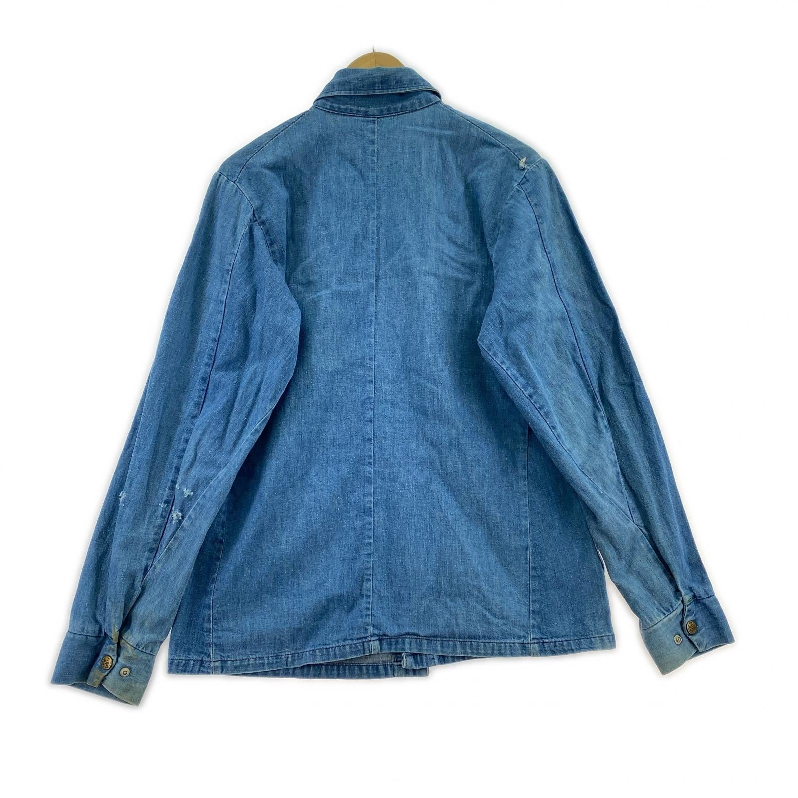 ジャケット 80s頃 TUFNUT デニムカバーオール ブルー