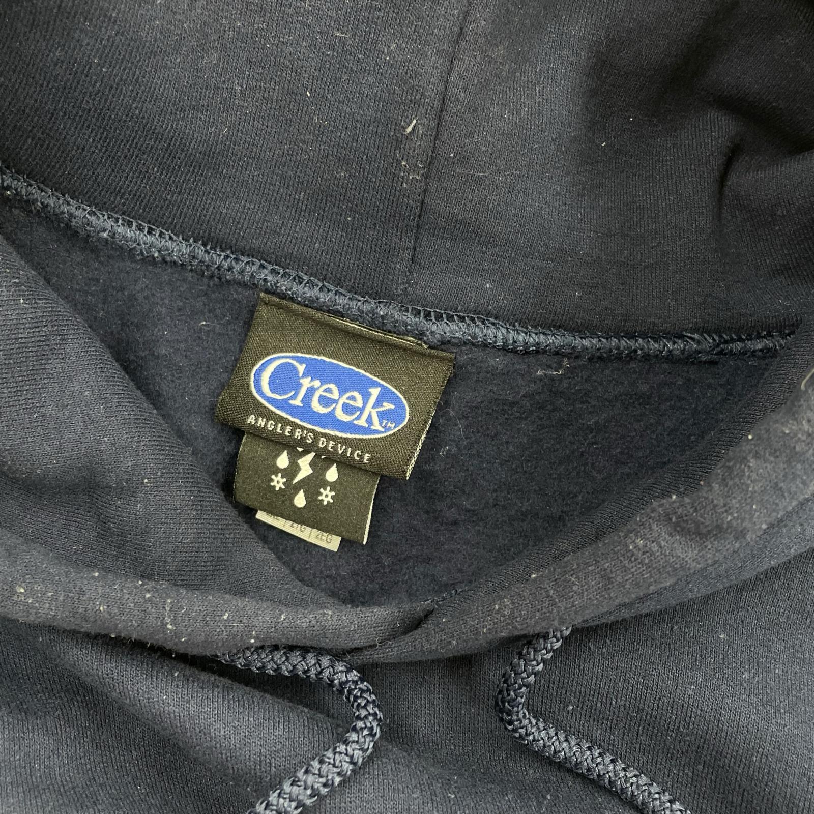 パーカー Creek/Campy Hooded Sweatshirt/2XL/ネイビー ネイビー
