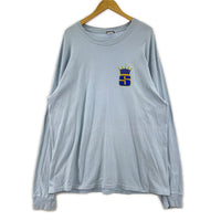 長袖Tシャツ メキシコ製 L/S CROWN TEE (XL) ブルー