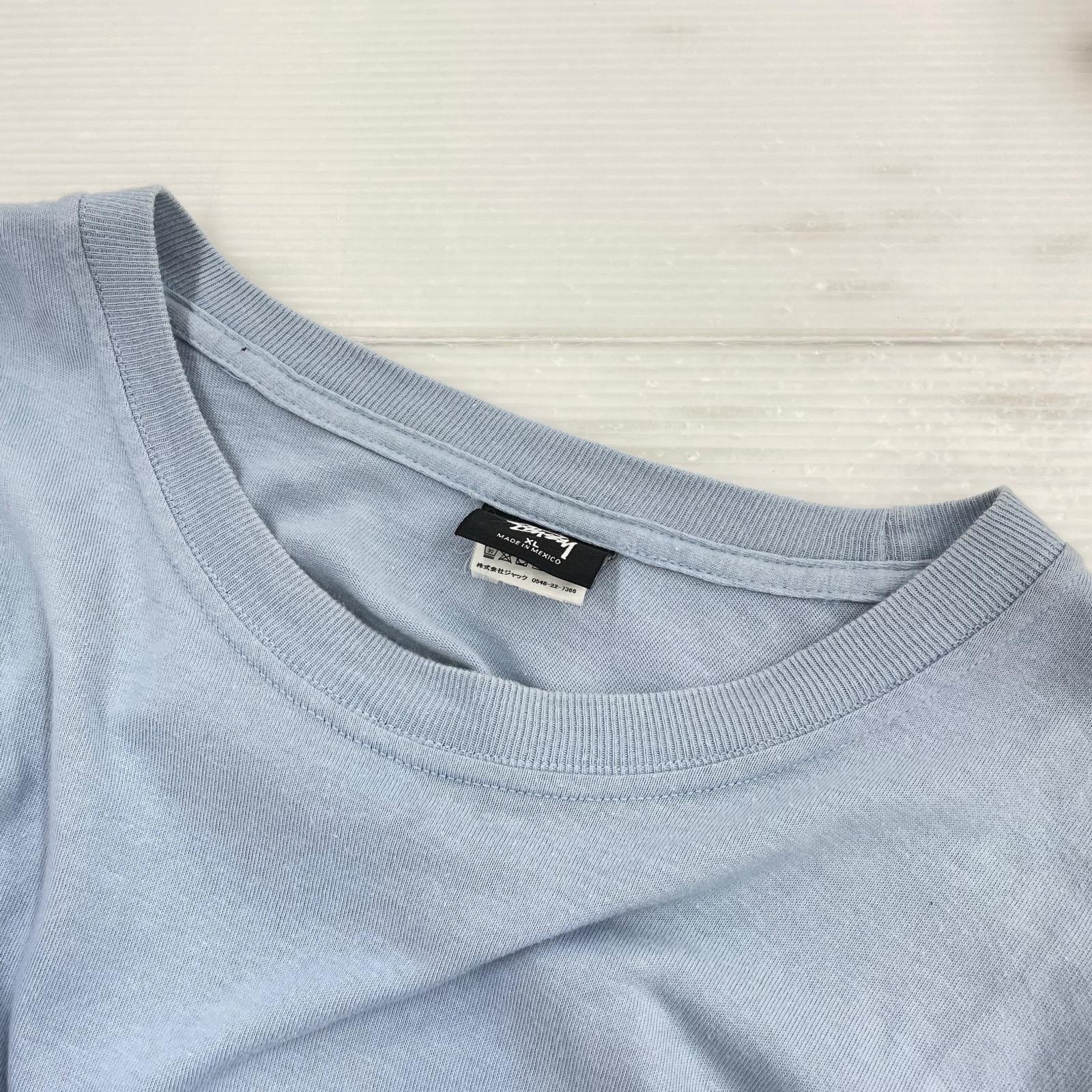 長袖Tシャツ メキシコ製 L/S CROWN TEE (XL) ブルー