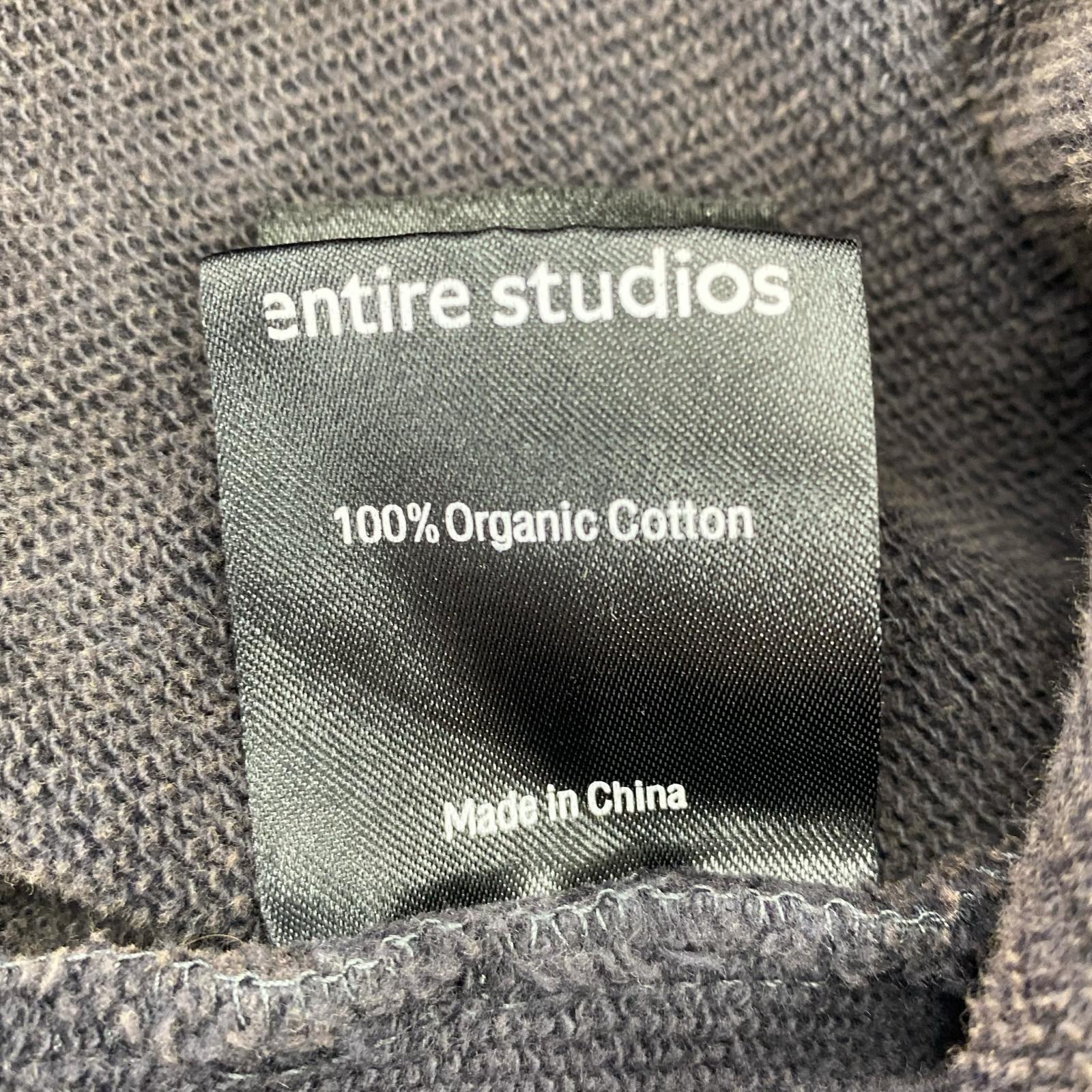 パーカー entire studios ブラウン