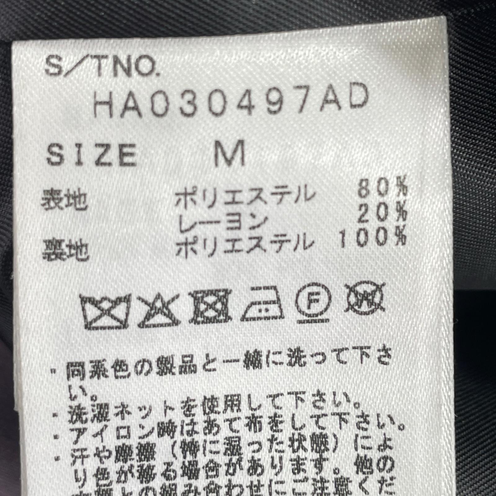 ジャケット メタルパーツ ショートジャケット パープル M パープル