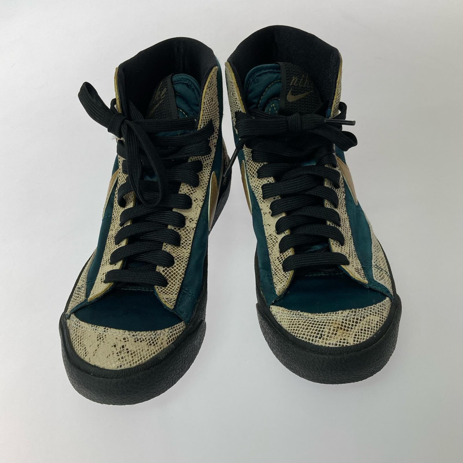 スニーカー NIKE W BLAZER MID '77 DARK TEAL GREEN 23.5cm (US5 1/2 UK5 EU37) グリーン