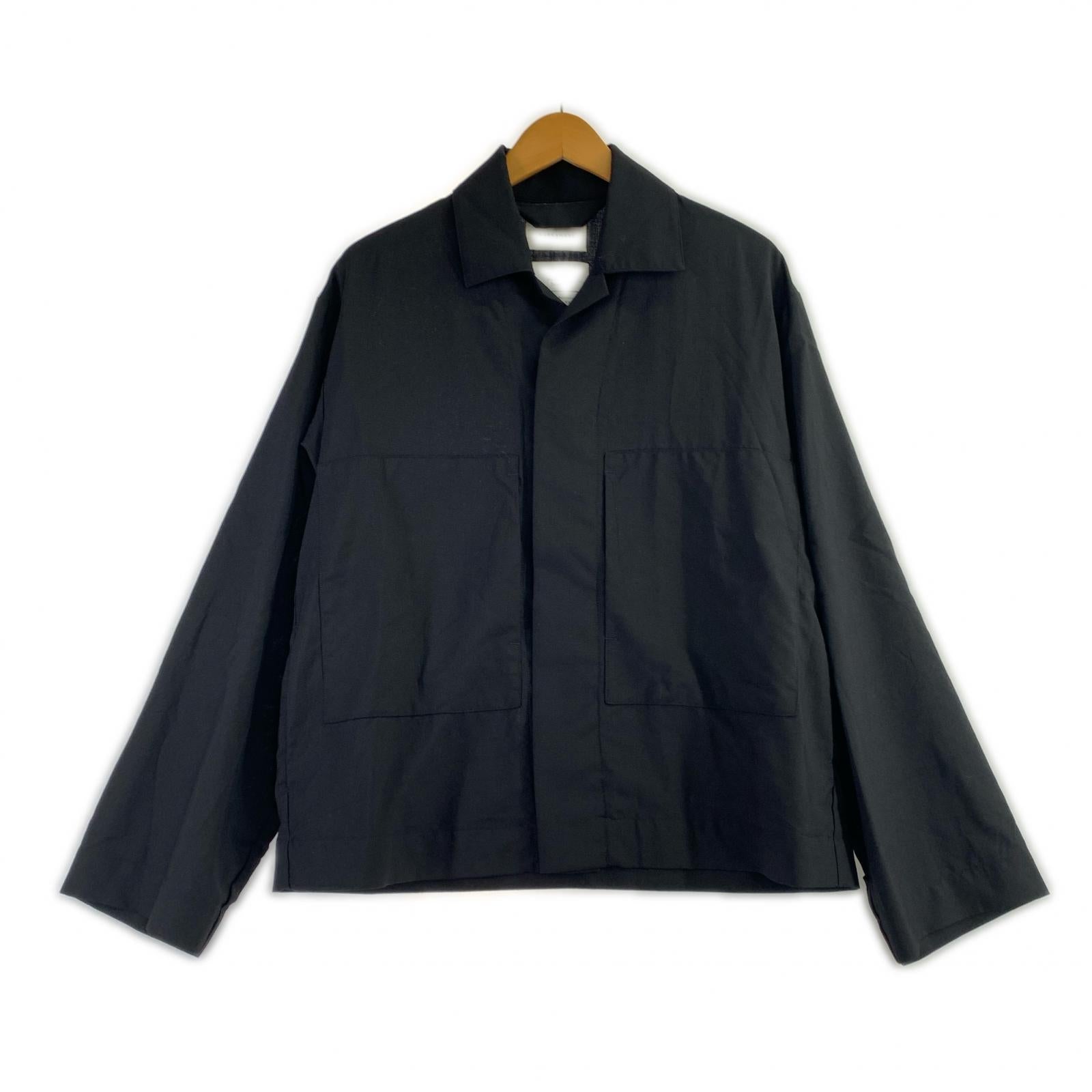 長袖シャツ ユーティリティCPOシャツジャケット ブラック