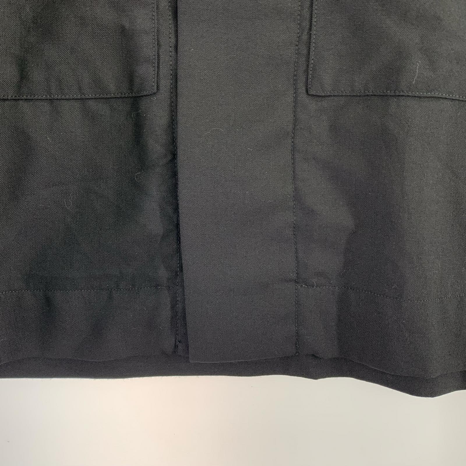 長袖シャツ ユーティリティCPOシャツジャケット ブラック