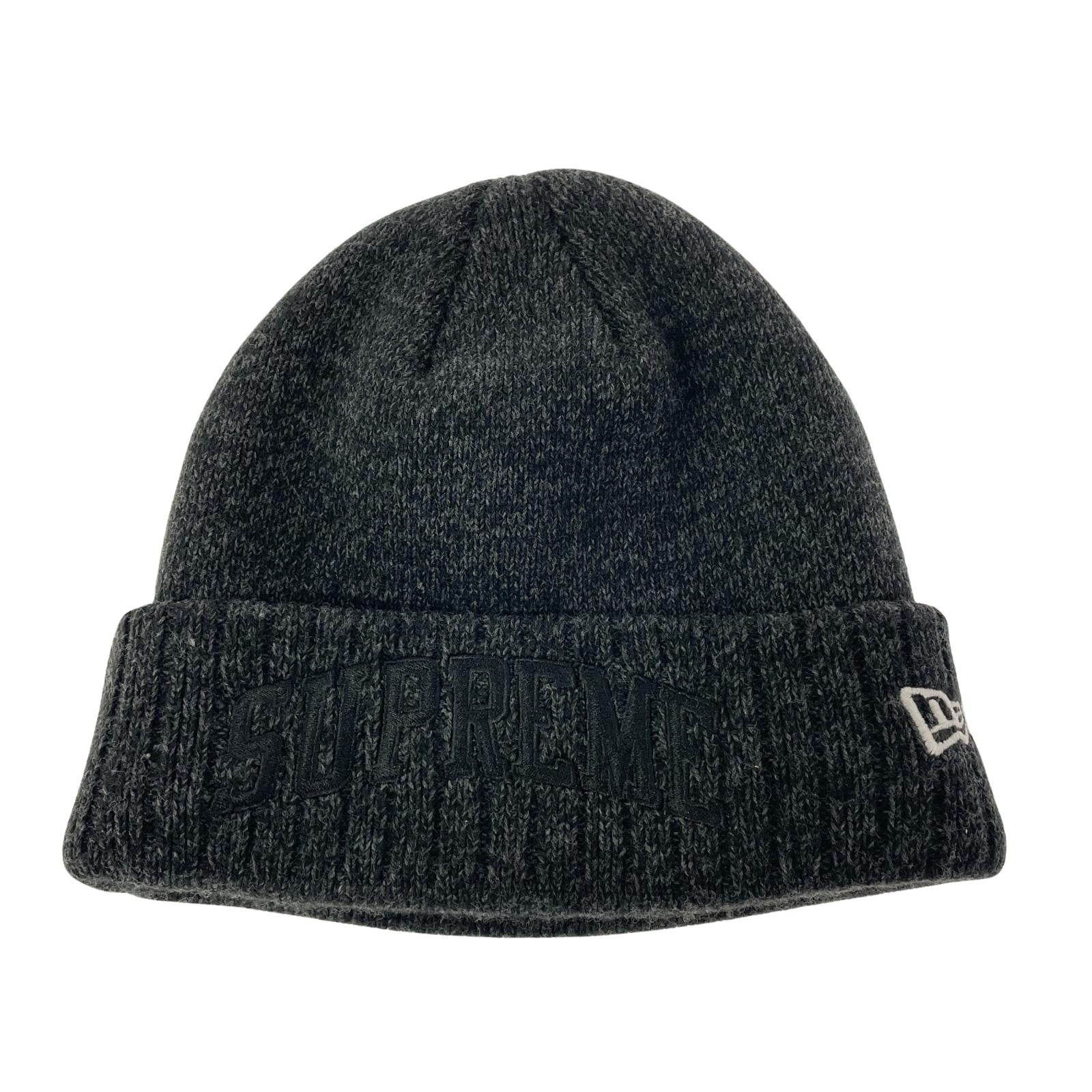 ニットキャップ Supreme New Era 18AW Arc Logo Beanie グレー グレー