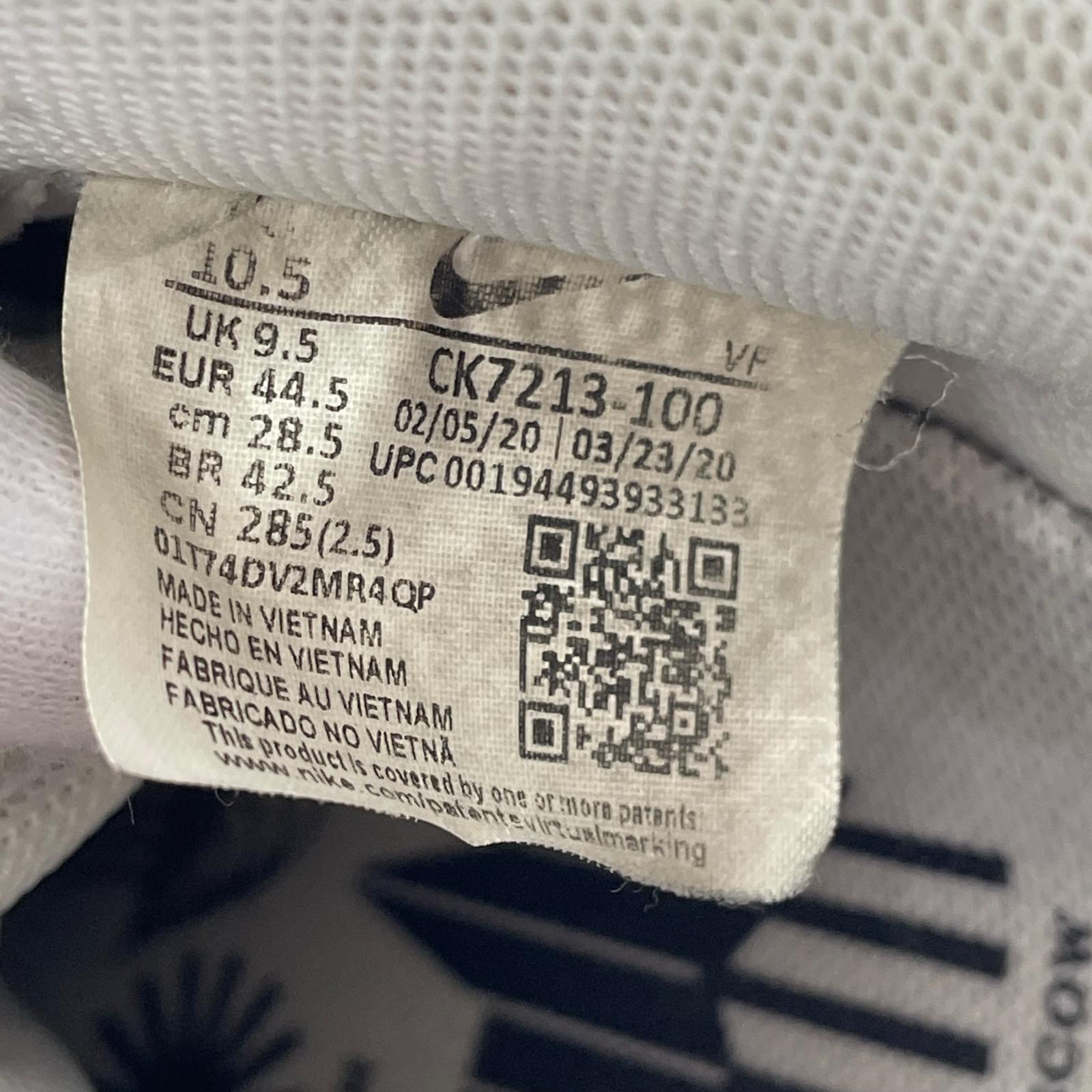 スニーカー Air Force 1 Low '07 PRM Worldwide 28.5cm (US10 1/2 UK10 EU47) ホワイト