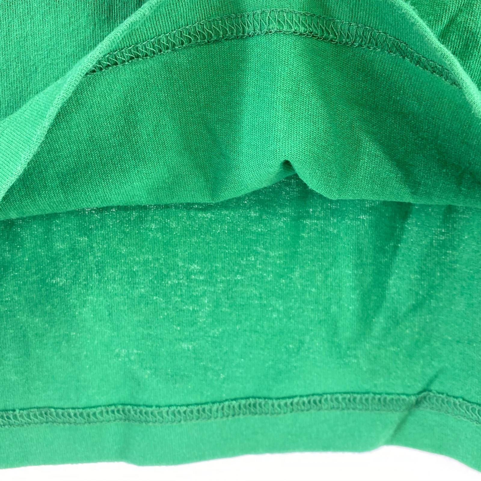 長袖Tシャツ ロンT 緑 L グリーン