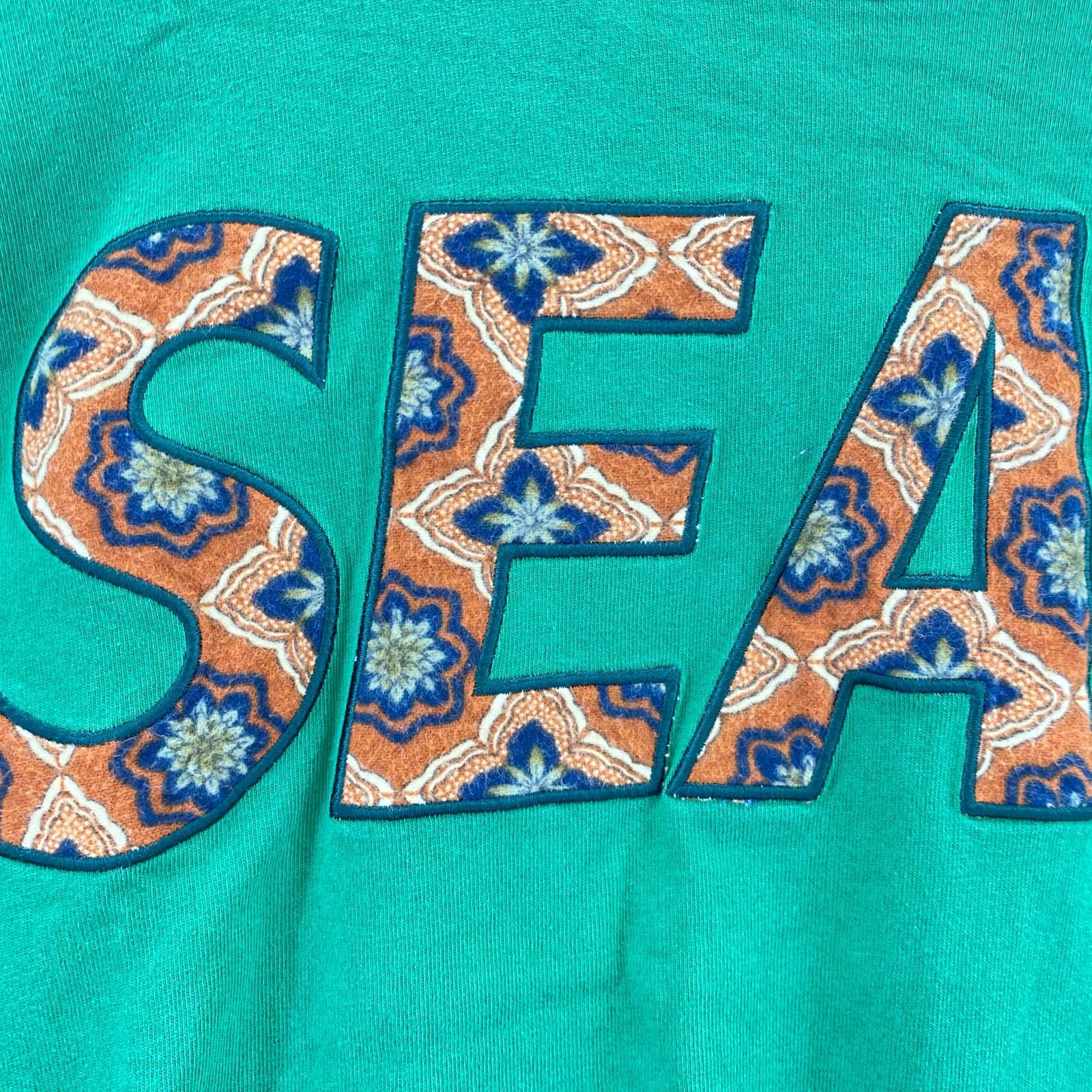長袖Tシャツ ロンT 緑 L グリーン