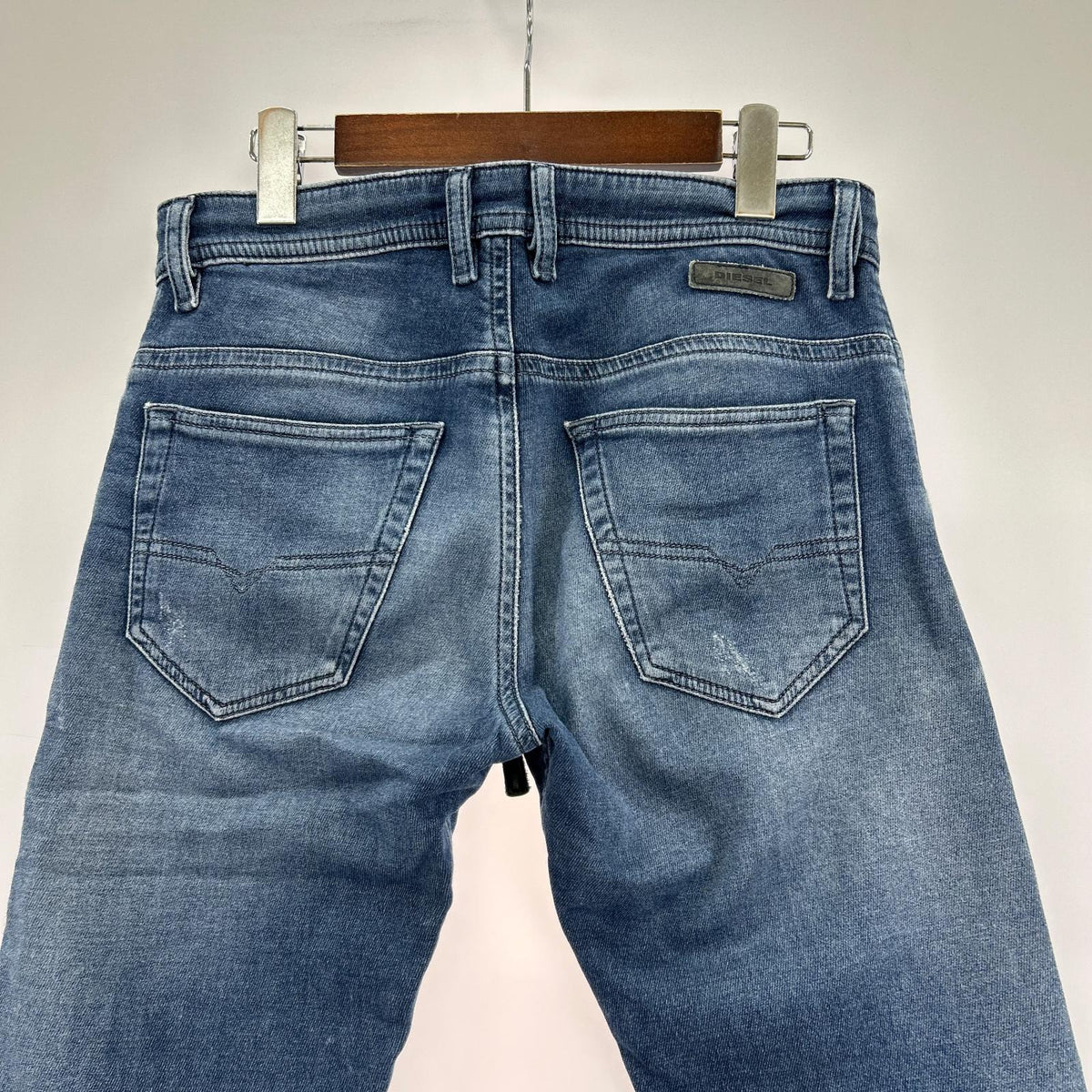 デニムパンツ KROOLEY スウェットデニムパンツ 28 ネイビー