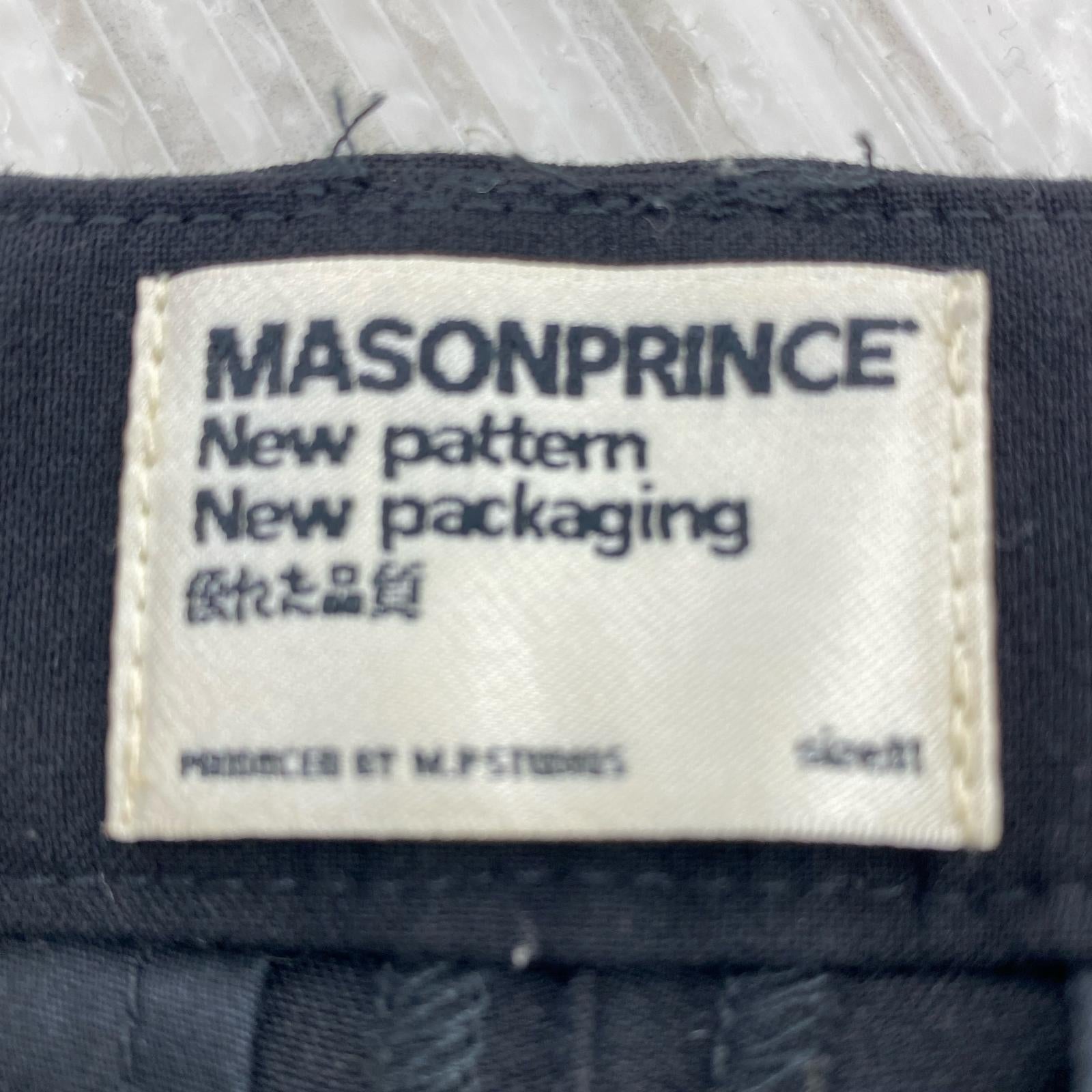 パンツ MAISONPRINCE スラックス ブラック