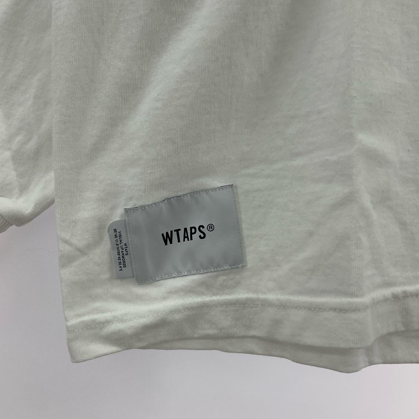長袖Tシャツ 252MV LS COTTON 白 (03) ホワイト
