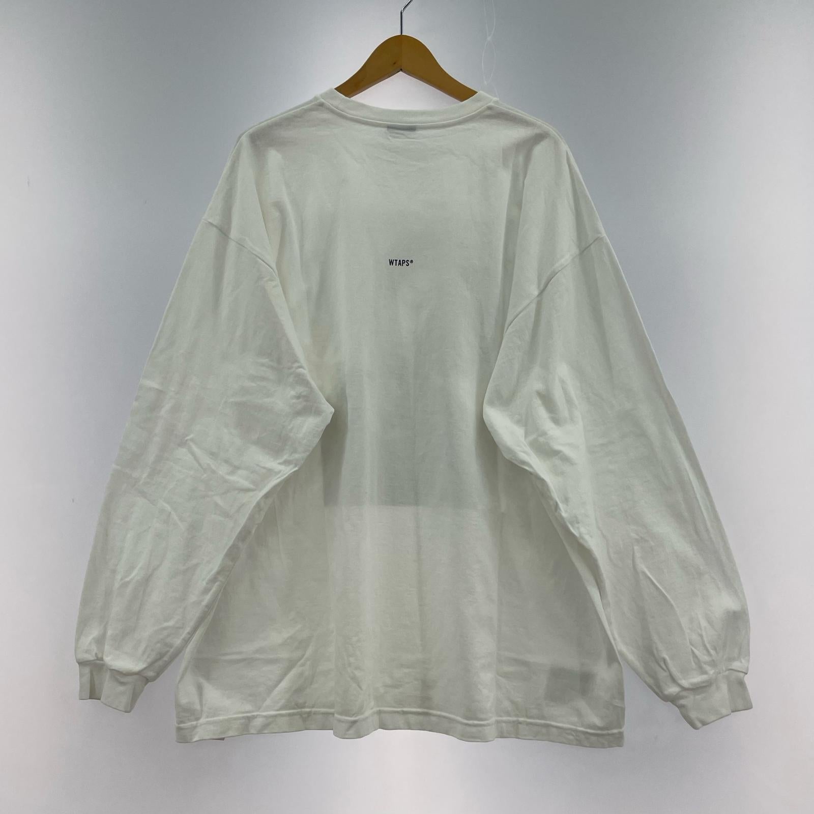 長袖Tシャツ 252MV LS COTTON 白 (03) ホワイト