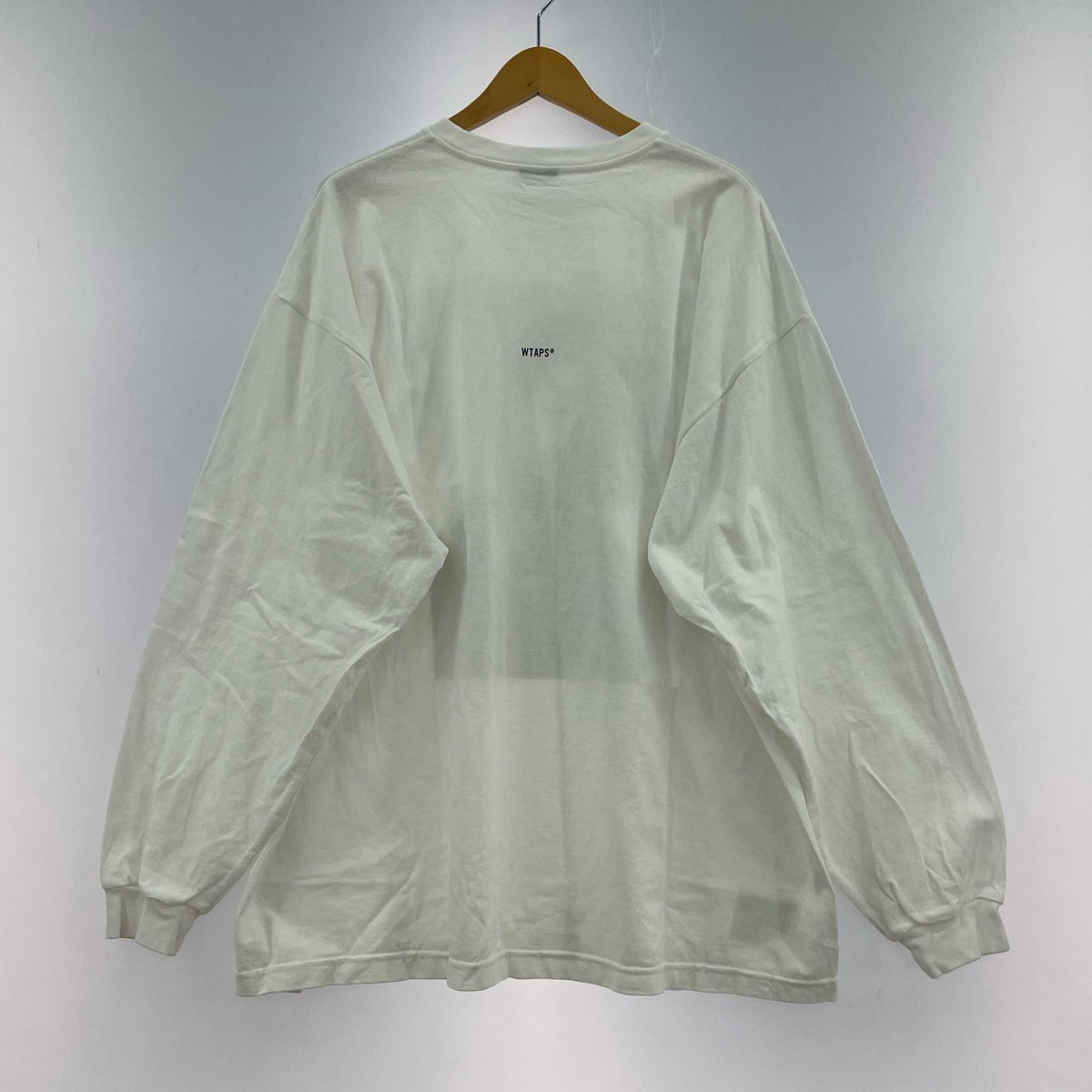 長袖Tシャツ 252MV LS COTTON 白 (03) ホワイト