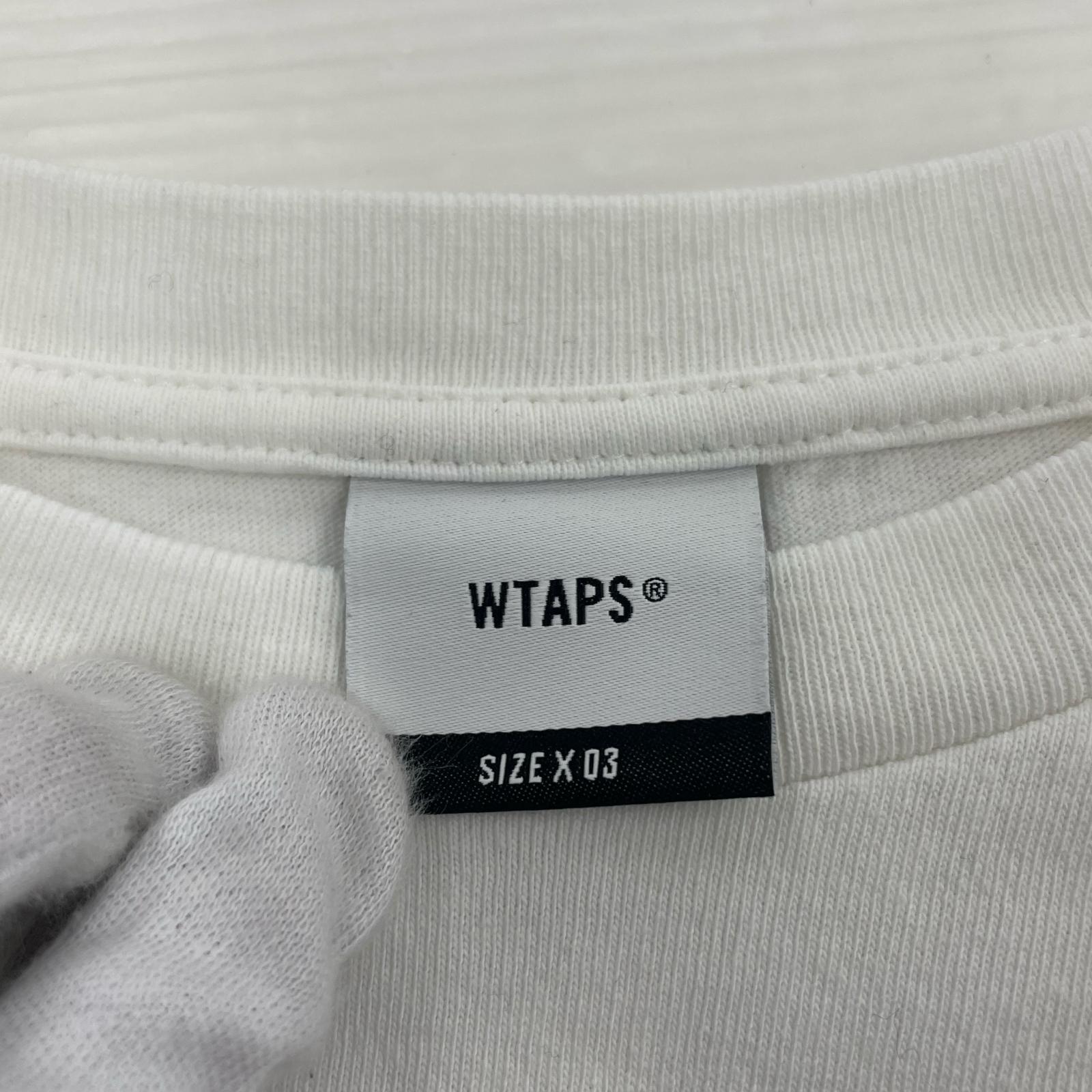 長袖Tシャツ 252MV LS COTTON 白 (03) ホワイト