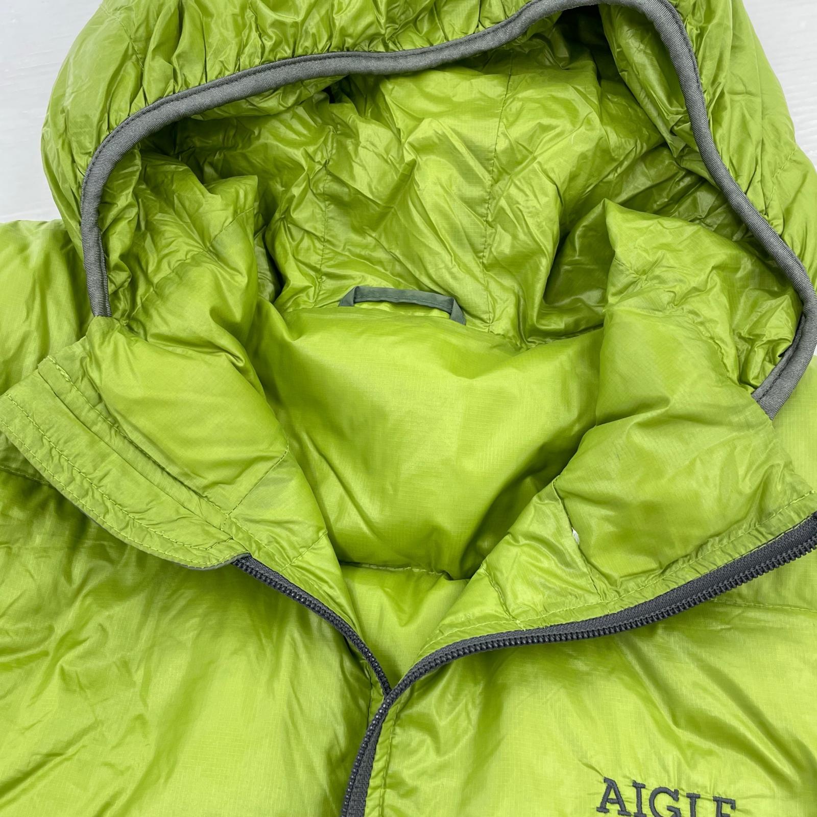 ダウンジャケット AIGLE ダウンジャケット L GRN 8504-17456 L グリーン