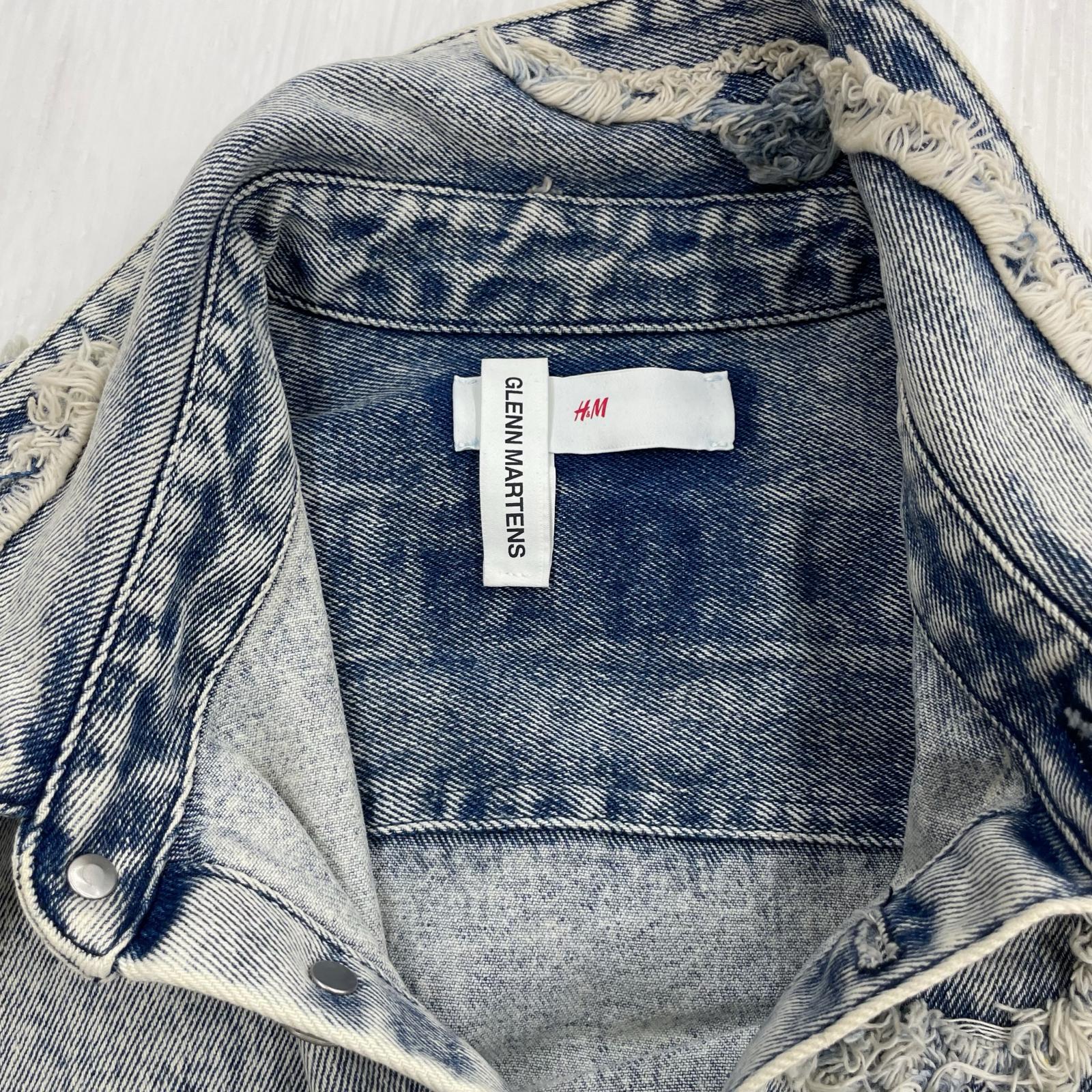 デニムジャケット ×Glenn Martens L IND L ブルー