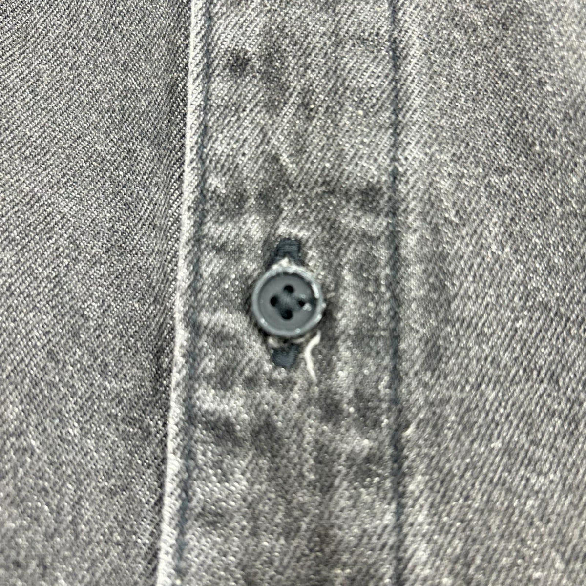長袖シャツ ESSENTIALS FEAR OF GOD Long Sleeve Denim Shirt 186BT212011F 黒 (S) S ブラック
