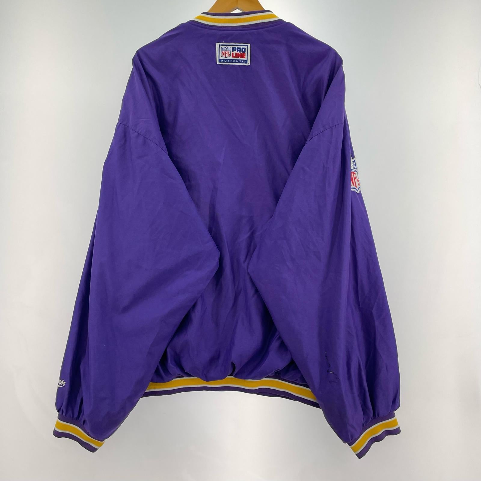ジャケット NFL VIKINGS (XXL) パープル
