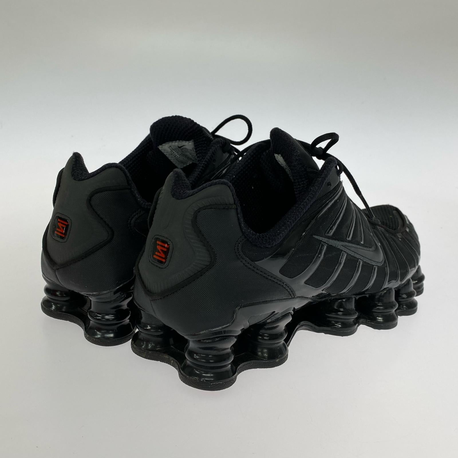 スニーカー Nike Shox TL Black and Max Orange AR3566-002 (28) 28cm (US10 UK9 1/2 EU46) ブラック