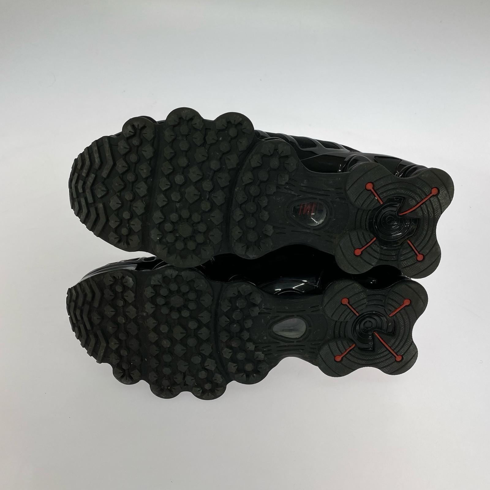スニーカー Nike Shox TL Black and Max Orange AR3566-002 (28) 28cm (US10 UK9 1/2 EU46) ブラック