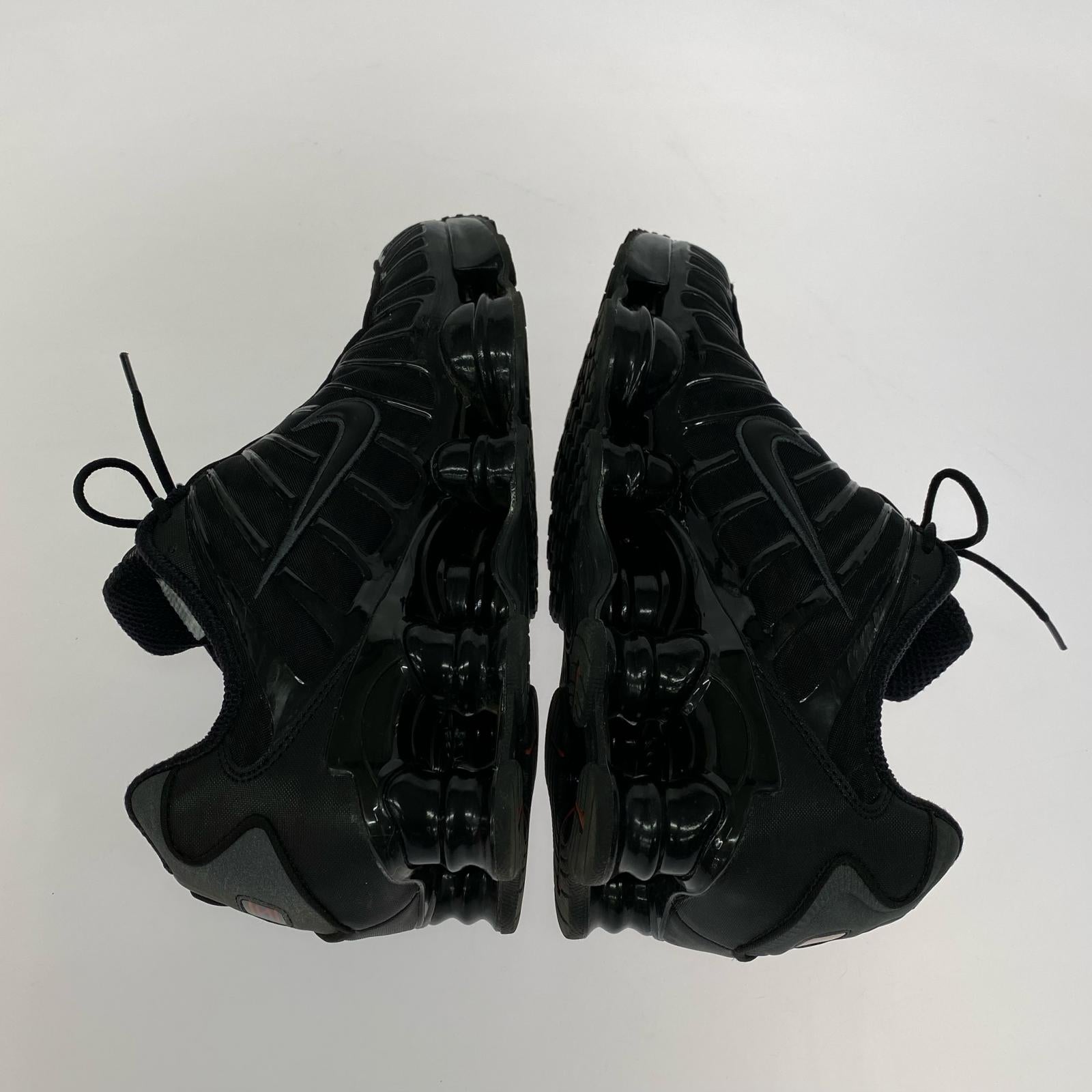 スニーカー Nike Shox TL Black and Max Orange AR3566-002 (28) 28cm (US10 UK9 1/2 EU46) ブラック