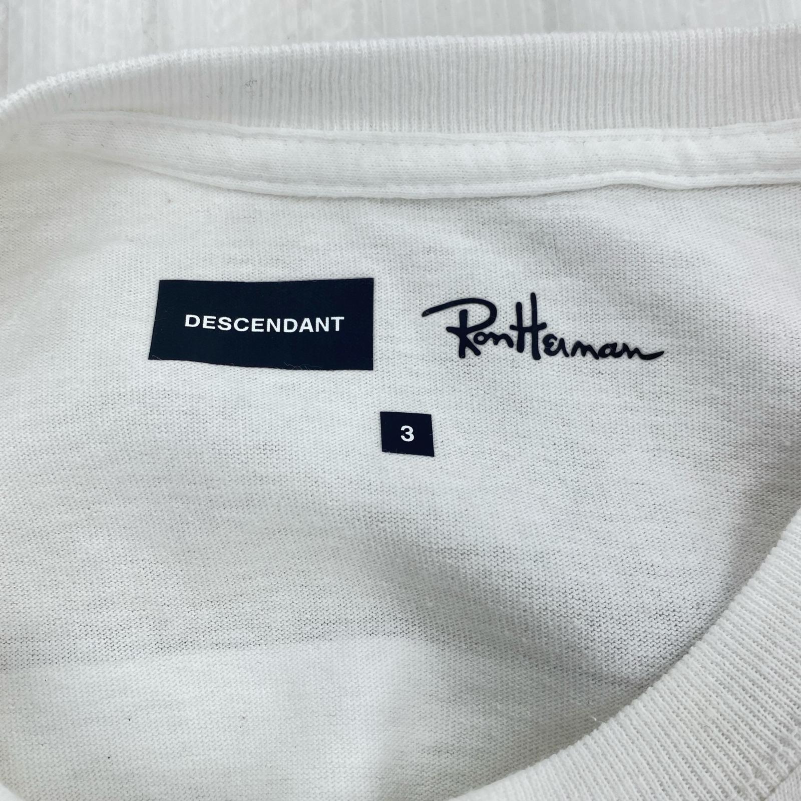 半袖Tシャツ ×RONHERMAN 3 ホワイト