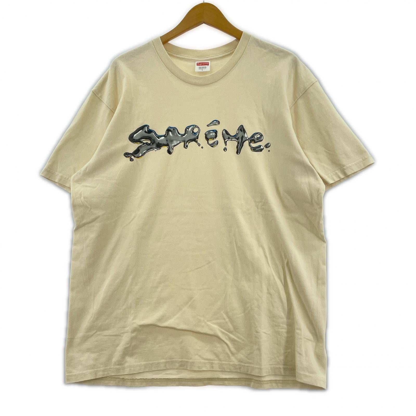 半袖Tシャツ リキッドTee L ベージュ
