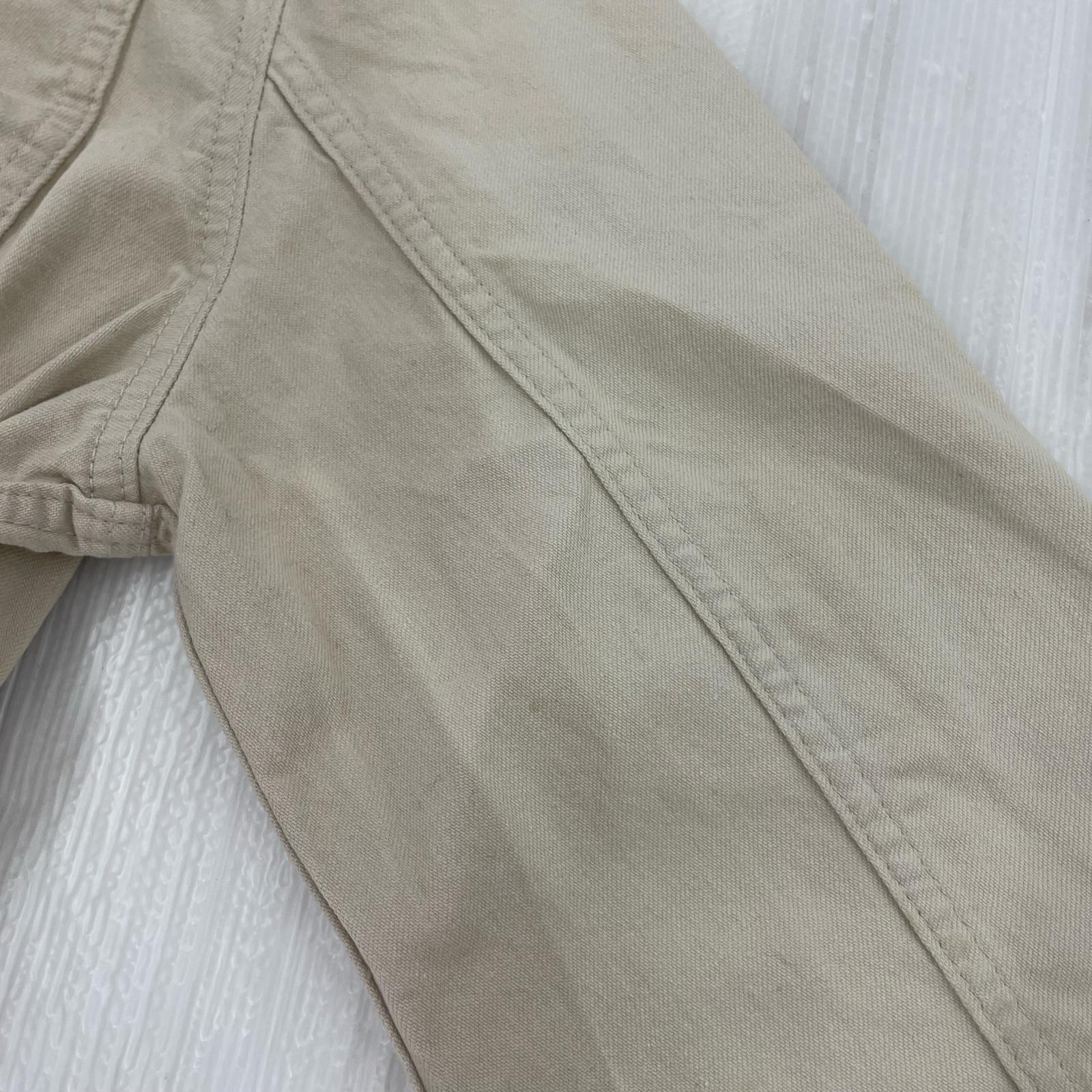 デニムジャケット Le meilleur Cotton twill 70505 ベージュ