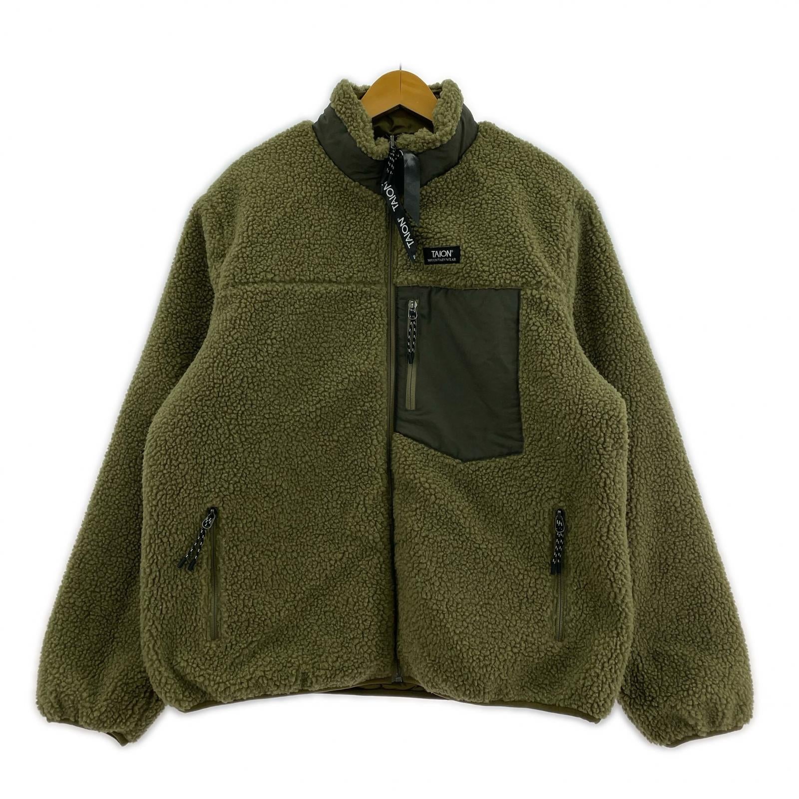 ジャケット TAION キルティング XL カーキ L カーキ