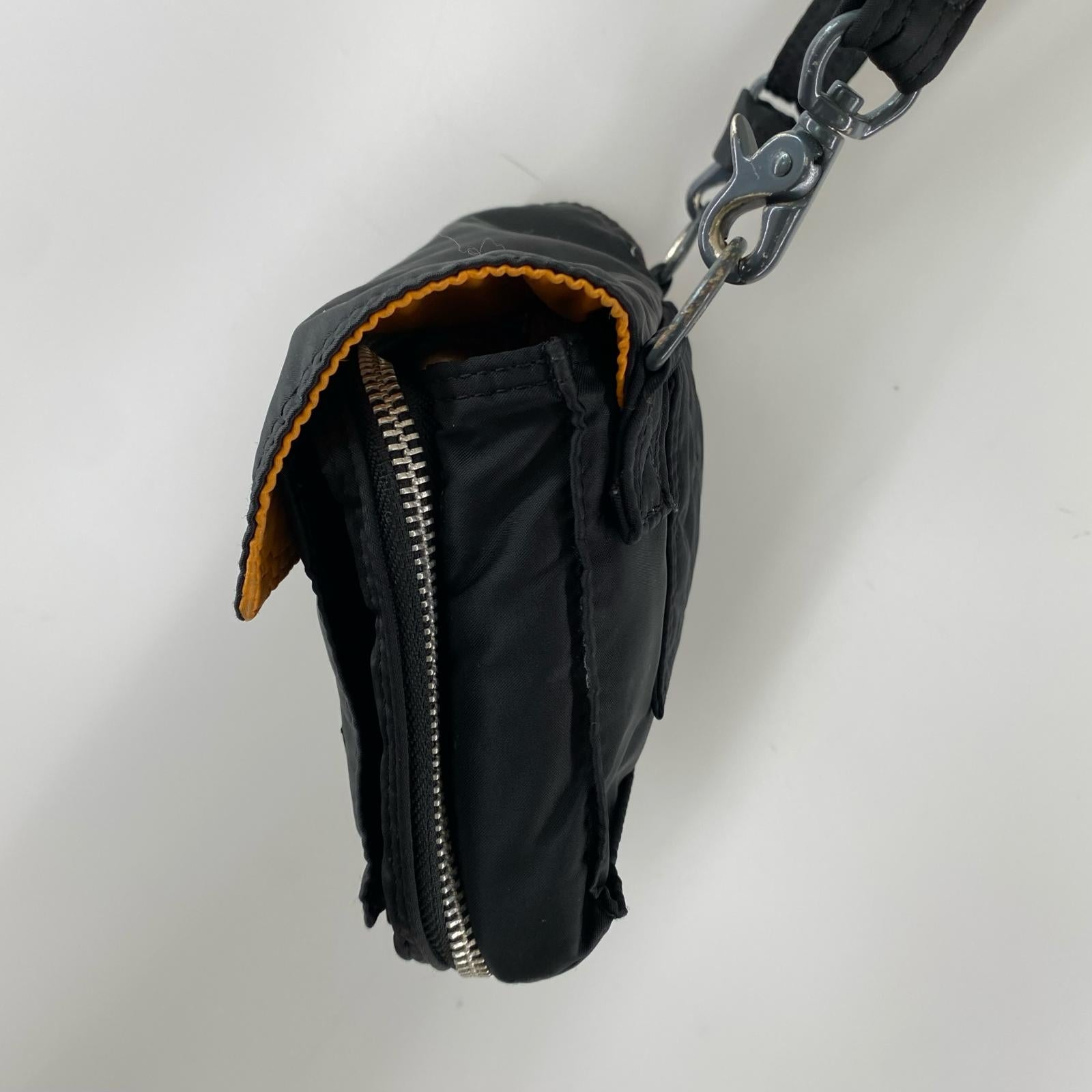 ショルダーバッグ PORTER タンカー 3WAYミニショルダー ブラック